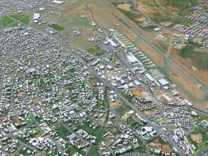 Accra city ghana 40km 3D Model