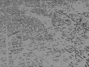 Addis ababa city ethiopia 60km 3D Model