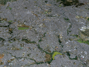 Addis ababa city ethiopia 60km 3D Model