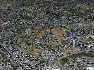 Addis ababa city ethiopia 60km 3D Model