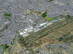 Addis ababa city ethiopia 60km 3D Model