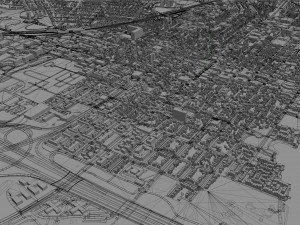 alexandria city virginia usa 20km 3D मॉडल