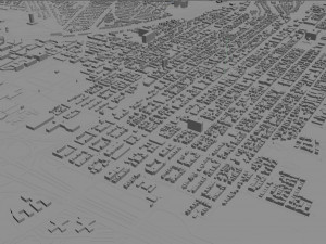 alexandria city virginia usa 20km 3D मॉडल