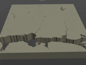 alexandria city virginia usa 20km 3D Model