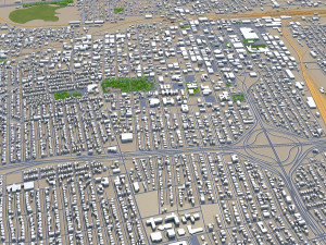 amarillo city texas usa 40km 3D 模型