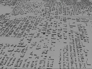 amarillo city texas usa 40km 3D 模型