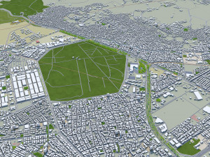 Antalya city turkey 30km 3D Model