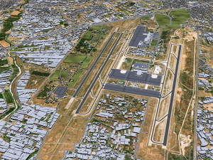 Antalya city turkey 30km 3D Model