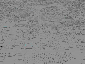 arvada city colorado usa 40km 3D Model