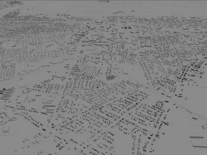augusta city georgia usa 60km 3D Model