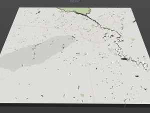 augusta city georgia usa 60km 3D 模型