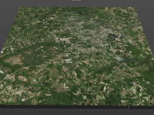 augusta city georgia usa 60km 3D 模型