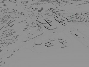 baerum sandvika city norway 10km Model 3D