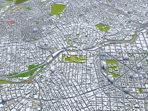 Belo horizonte city brazil 40km Modelo 3D