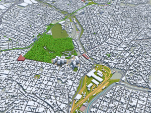 Belo horizonte city brazil 40km Modelo 3D