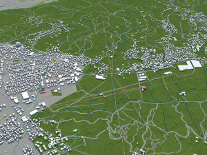 bergamo city italy 30km Modelo 3D