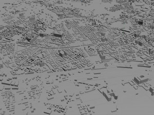 bergamo city italy 30km Modelo 3D