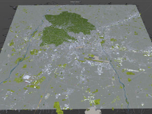bergamo city italy 30km Modelo 3D