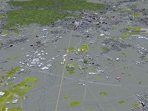 bergamo city italy 30km Modelo 3D