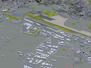 bergamo city italy 30km Modelo 3D