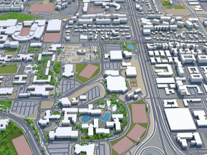 boulder city colorado usa 30km 3D Модель