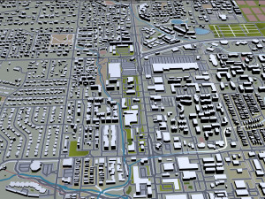 boulder city colorado usa 30km 3D Модель