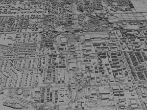 boulder city colorado usa 30km 3D Модель
