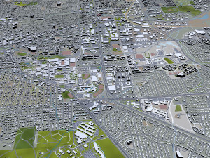 boulder city colorado usa 30km 3D Модель