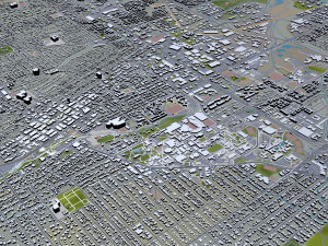boulder city colorado usa 30km 3D Модель