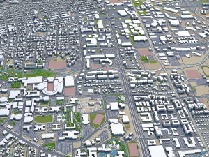 boulder city colorado usa 30km 3D Модель