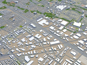 brampton city ontario canada 3Dモデル