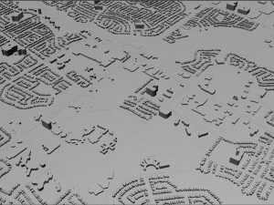 brampton city ontario canada 3Dモデル