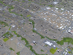brampton city ontario canada 3Dモデル