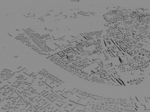 bregenz city austria 15km 3D Модель