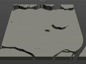 burnaby city canada 20km 3D Model