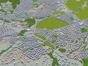 cairns city australia 50km Modelo 3D