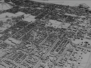 cairns city australia 50km Modelo 3D