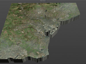 cardiff wales city uk 30km Modelo 3D