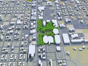 carson city nevada usa 40km 3D Модель