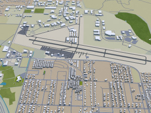carson city nevada usa 40km 3D Модель