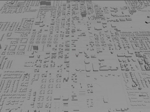 carson city nevada usa 40km 3D Модель