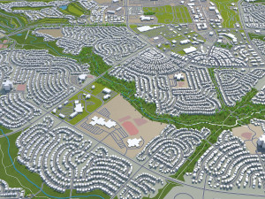 centennial city colorado usa 40km Modelo 3D