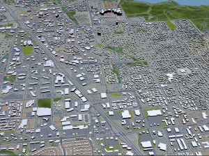 centennial city colorado usa 40km 3D Model