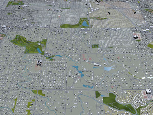 centennial city colorado usa 40km Modelo 3D