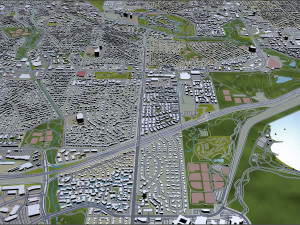 centennial city colorado usa 40km Modelo 3D