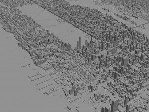 central park manhattan city new york 7km 3D Model