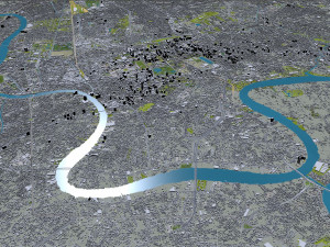 central park manhattan city new york 7km 3D Model
