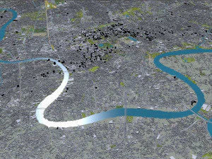 central park manhattan city new york 7km 3D Model