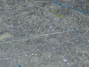 central park manhattan city new york 7km 3D Model