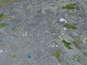 central park manhattan city new york 7km 3D Model